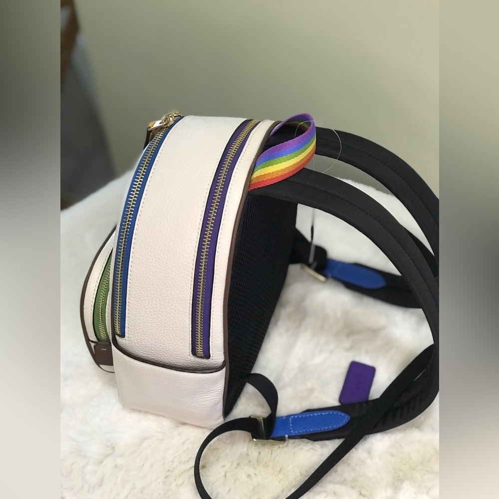 Mini Court Backpack With Rainbow Coach - Picture 5 of 5